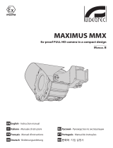 Videotec MAXIMUS MMX Manual do usuário
