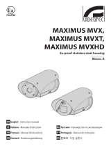 Videotec MAXIMUS MVX DELUX Manual do usuário