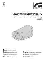 Videotec MAXIMUS MVX DELUX Manual do usuário
