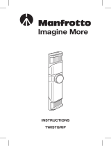 Manfrotto держатель для смартфона Twist Grip (MTWISTGRIP) Manual do usuário