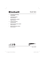EINHELL TE-AP 750 E Manual do usuário