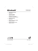 Einhell Classic TC-EN 20 E Manual do usuário