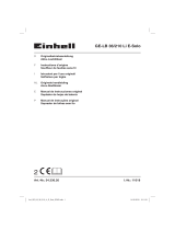 Einhell Professional GE-LB 36/210 Li E-Solo Manual do usuário