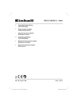 EINHELL GE-LC 36/35 Li-Solo Manual do usuário