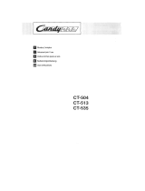 Candy CT 513 Manual do proprietário
