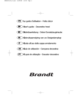 Brandt AD546BE1 Manual do proprietário