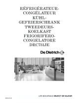 De Dietrich DRC731JE Manual do proprietário