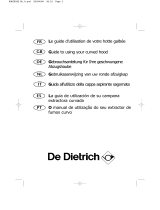 De Dietrich DHD159WP1 Manual do proprietário