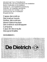 De Dietrich DHD498XE1 Manual do proprietário