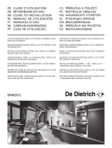 De Dietrich DHK931 Manual do proprietário