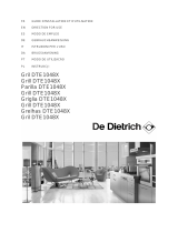 De Dietrich DTE1048X Manual do proprietário