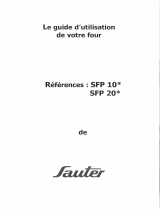 sauter SFP10XF1 Manual do proprietário