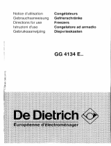 De Dietrich GG4134E7 Manual do proprietário