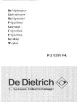 De Dietrich RG9295F4 Manual do proprietário