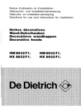 De Dietrich HX8935E1 Manual do proprietário