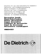 De Dietrich HM8945E1 Manual do proprietário
