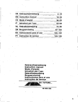 Siemens ek 73154 Manual do proprietário