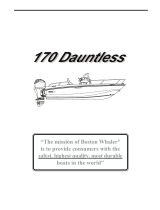 Boston Whaler 170 Dauntless Manual do proprietário