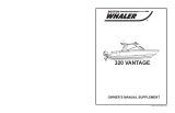 Boston Whaler 320 Vantage Manual do proprietário
