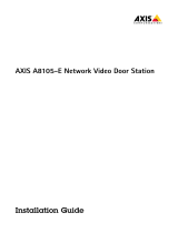 Axis A8105-E Manual do usuário