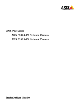 Axis P3374-LV Manual do usuário