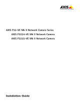 Axis P3224-VE Manual do usuário