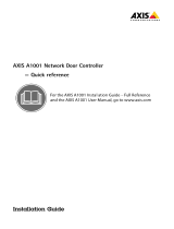 Axis A1001 Manual do usuário