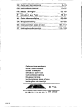 Siemens EK77564/01 Manual do usuário