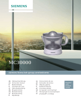 Siemens MC30000 Manual do usuário