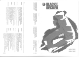 BLACK DECKER KX418 T1 Manual do proprietário