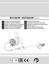 Efco DSH 400 BP / DSH 4000 BP Manual do proprietário