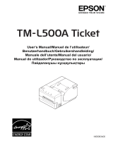 Epson TM-L500A Series Instruções de operação