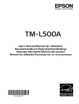 Epson TM-L500A Series Manual do usuário
