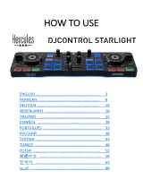 Hercules DJControl Starlight  Manual do proprietário