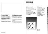 Siemens NHT636KEU/02 Manual do proprietário