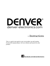 Denver Light Manual do usuário