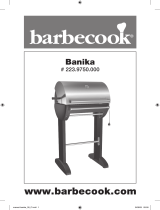 Barbecook Banika 2009 Manual do proprietário