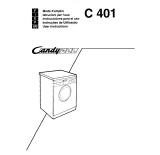 Candy C 401 Manual do proprietário