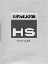 Yamaha HS 8 Manual do proprietário