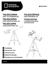 National Geographic 50/600 AZ Telescope Manual do proprietário
