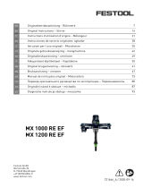Festool MX 1200/2 RE EF HS3R Instruções de operação