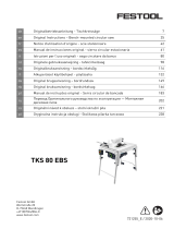 Festool TKS 80 EBS-Set Instruções de operação