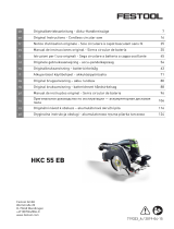 Festool HKC 55 Li 5,2 EBI-Set-SCA-FSK 420 Instruções de operação