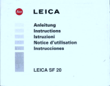 Leica SF-20 Manual do proprietário