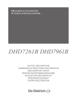 De Dietrich DHD7261B Informação importante