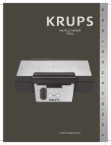 Krups WAFELAPPARAAT GRCIC FDK2 Manual do proprietário