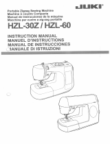 Juki HZL-30Z Manual do proprietário