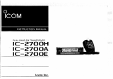 ICOM IC-2700H A E Manual do proprietário