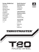 Thrustmaster T80 Ferrari 488 GTB Edition Manual do usuário