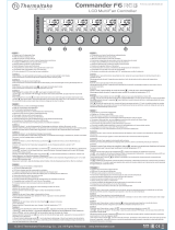 Thermaltake Commander F6 RGB Manual do usuário